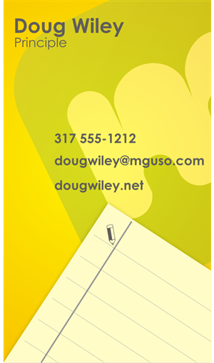 Business Card Design by Artissan for Mguso | Design: #3813144