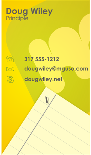 Business Card Design by Artissan for Mguso | Design: #3813164