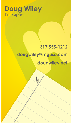 Design de Carte de Visite par Artissan pour Mguso | Design : #3813184