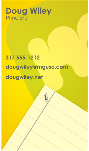 Design de Carte de Visite par Artissan pour Mguso | Design : #3813205