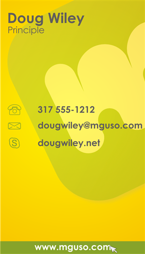 Design de Carte de Visite par Artissan pour Mguso | Design : #3820356