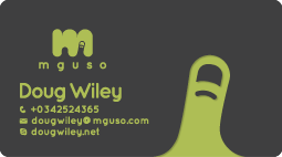 Design de Carte de Visite par MrBranding pour Mguso | Design : #3822047
