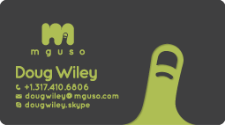 Design de Carte de Visite par MrBranding pour Mguso | Design : #3830825