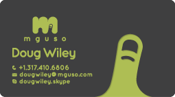Design de Carte de Visite par MrBranding pour Mguso | Design : #3835578