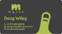 Design de Carte de Visite par MrBranding pour Mguso | Design : #3855118