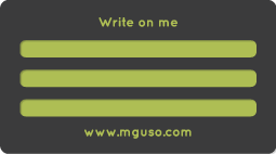 Business Card Design by MrBranding for Mguso | Design #3855121
