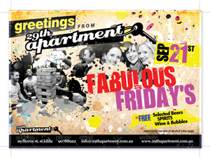 retro inspired postcard/flyer design project | Flyer Design by Creathrive