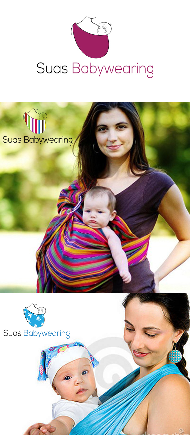 Logo Design by Gentle-Spring-Rain for Suas Babywearing | Design #3819576