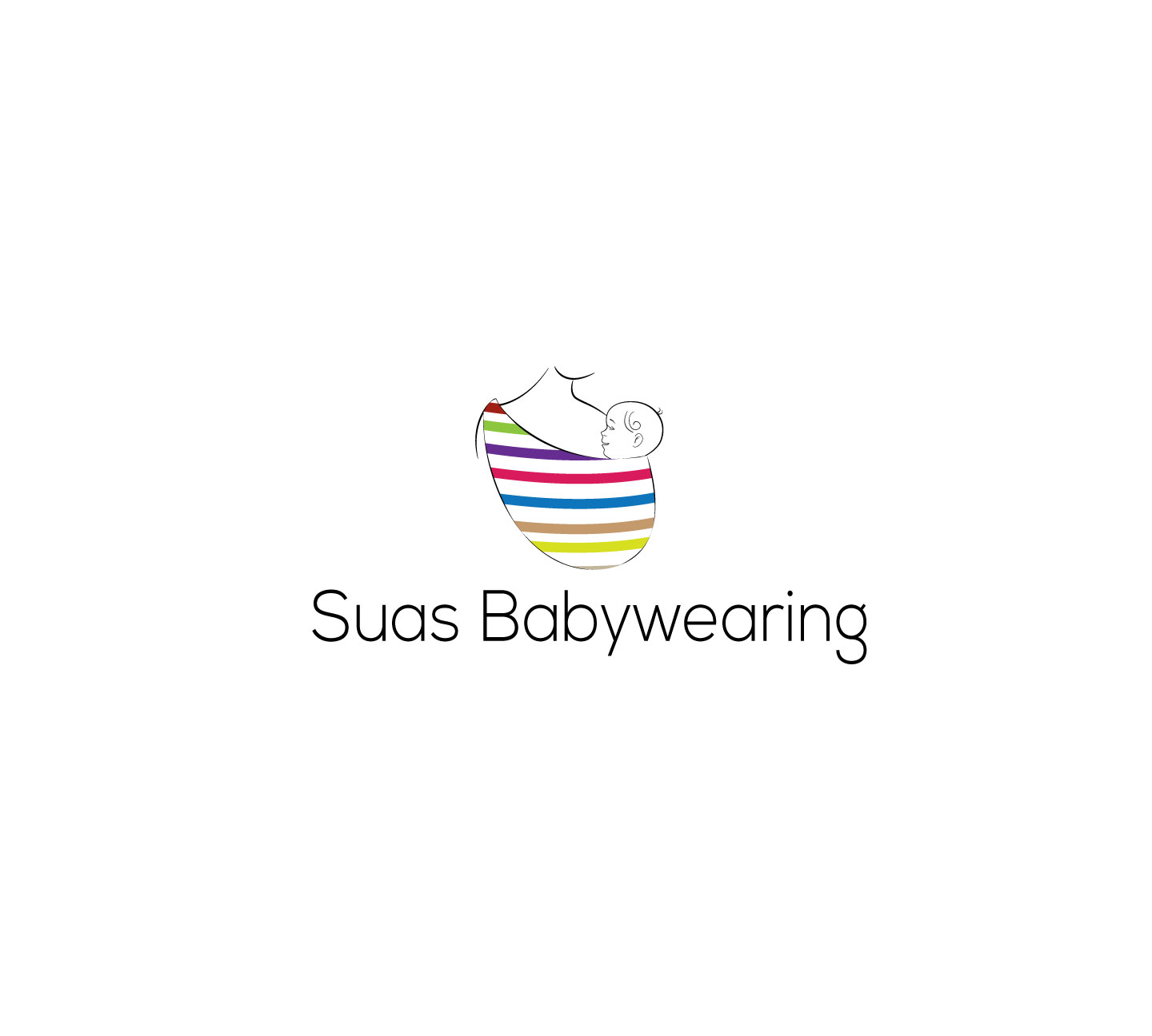 Logo Design by Gentle-Spring-Rain for Suas Babywearing | Design #3819828