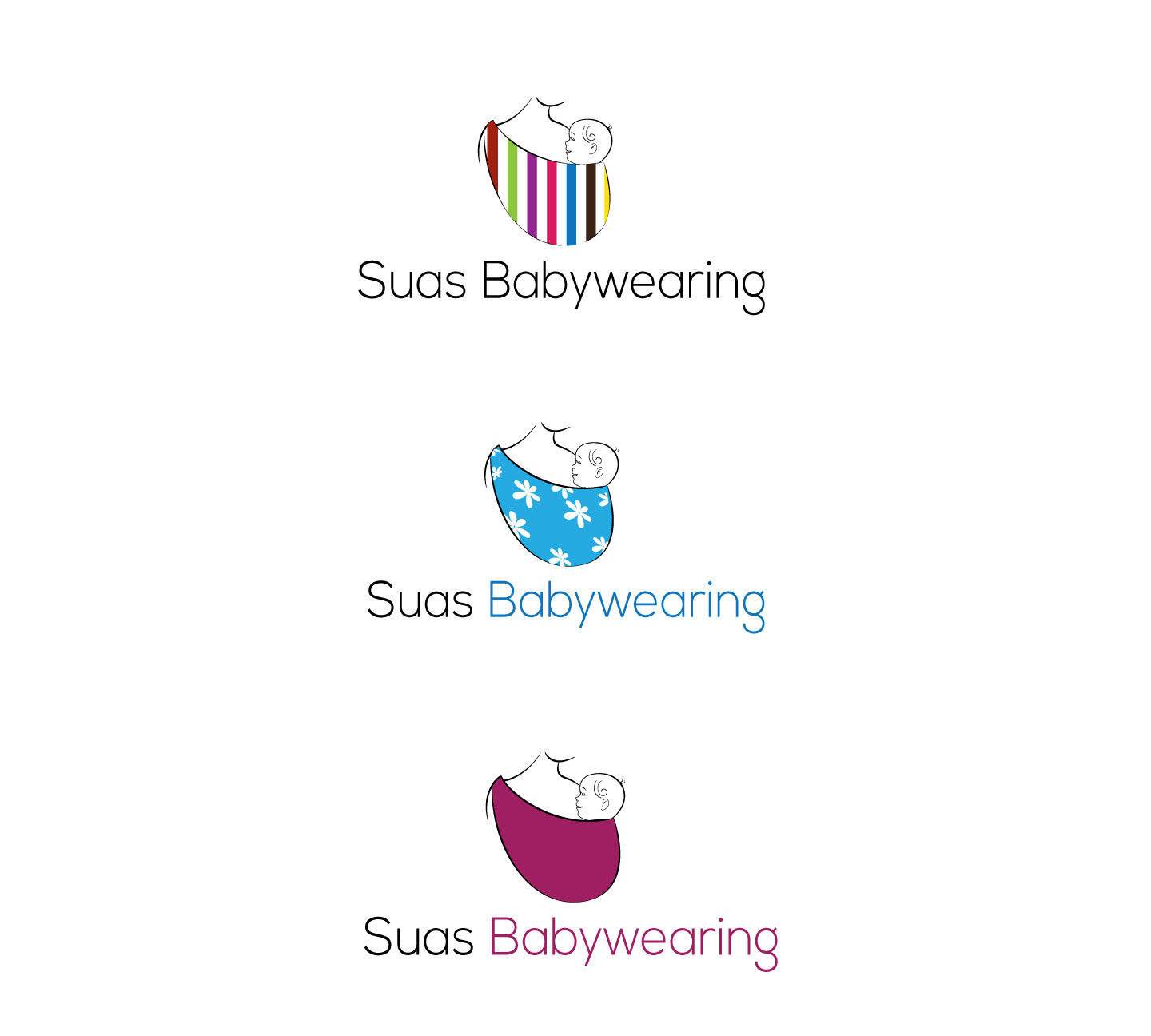 Logo Design by Gentle-Spring-Rain for Suas Babywearing | Design #3821490