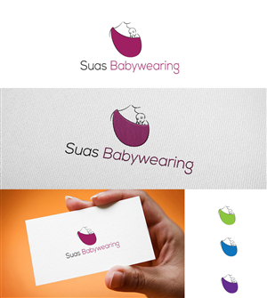 Logo Design by Gentle-Spring-Rain for Suas Babywearing | Design: #3839479