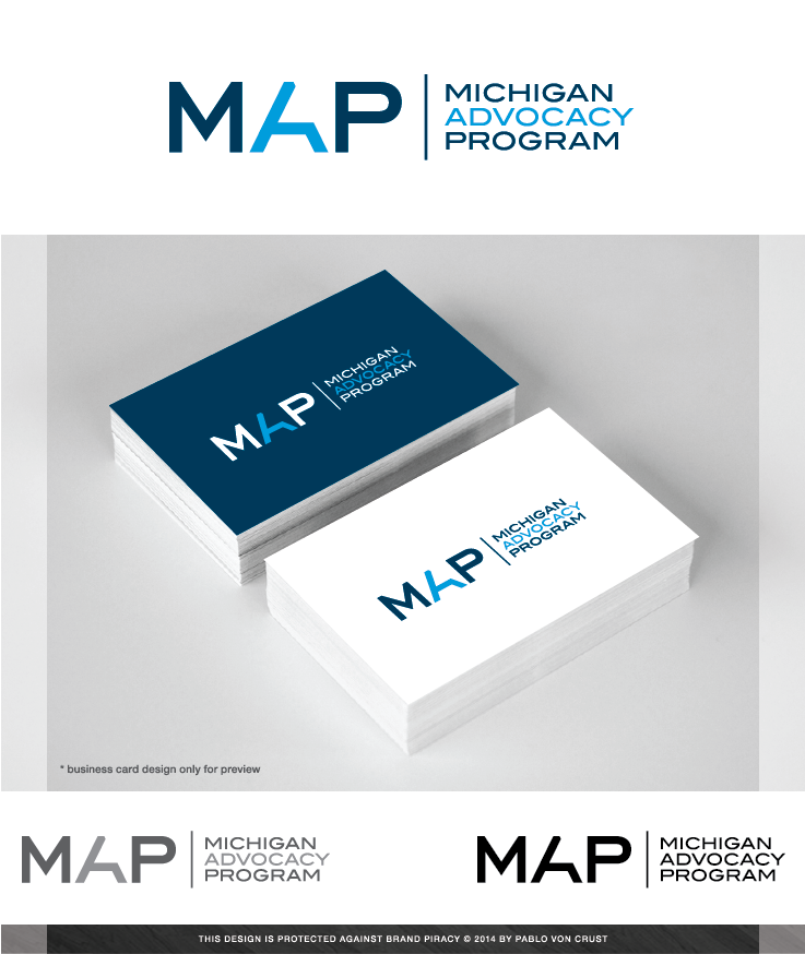 Logo Design by Pablo Von Crust for Michigan Advocacy Project | Design: #3789310