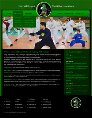 Web Design by pb for this project | Design: #1053042