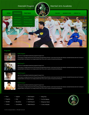 Web Design by pb for this project | Design: #1053046