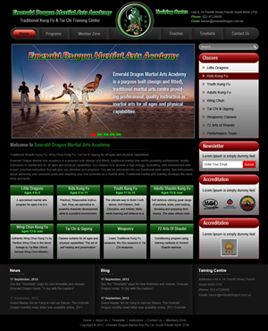 Web Design by Creative Usha for this project | Design #1055180
