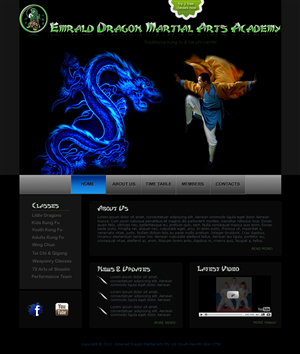 Web Design by Mak Grg for this project | Design: #1003531