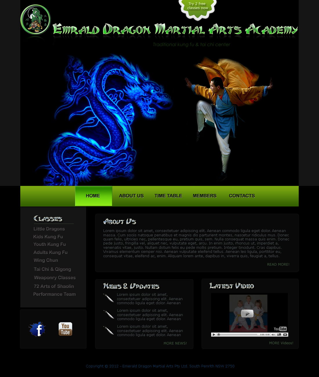 Web Design by Mak Grg for this project | Design #1007479
