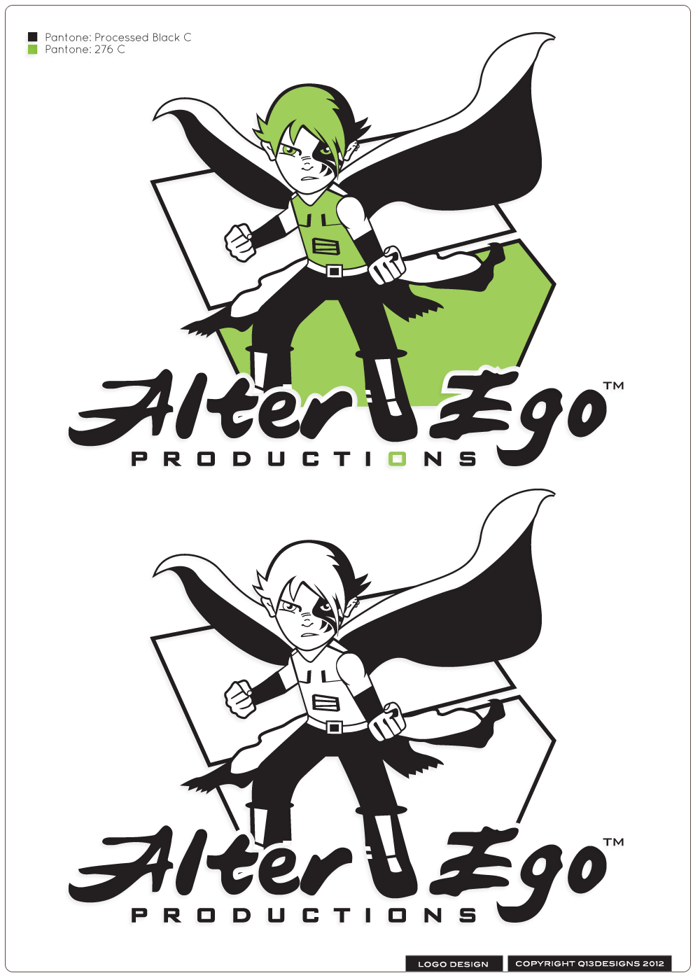 Logo Design by Suzie Q - Q13Designs.com for Alter Ego | Design #1043576