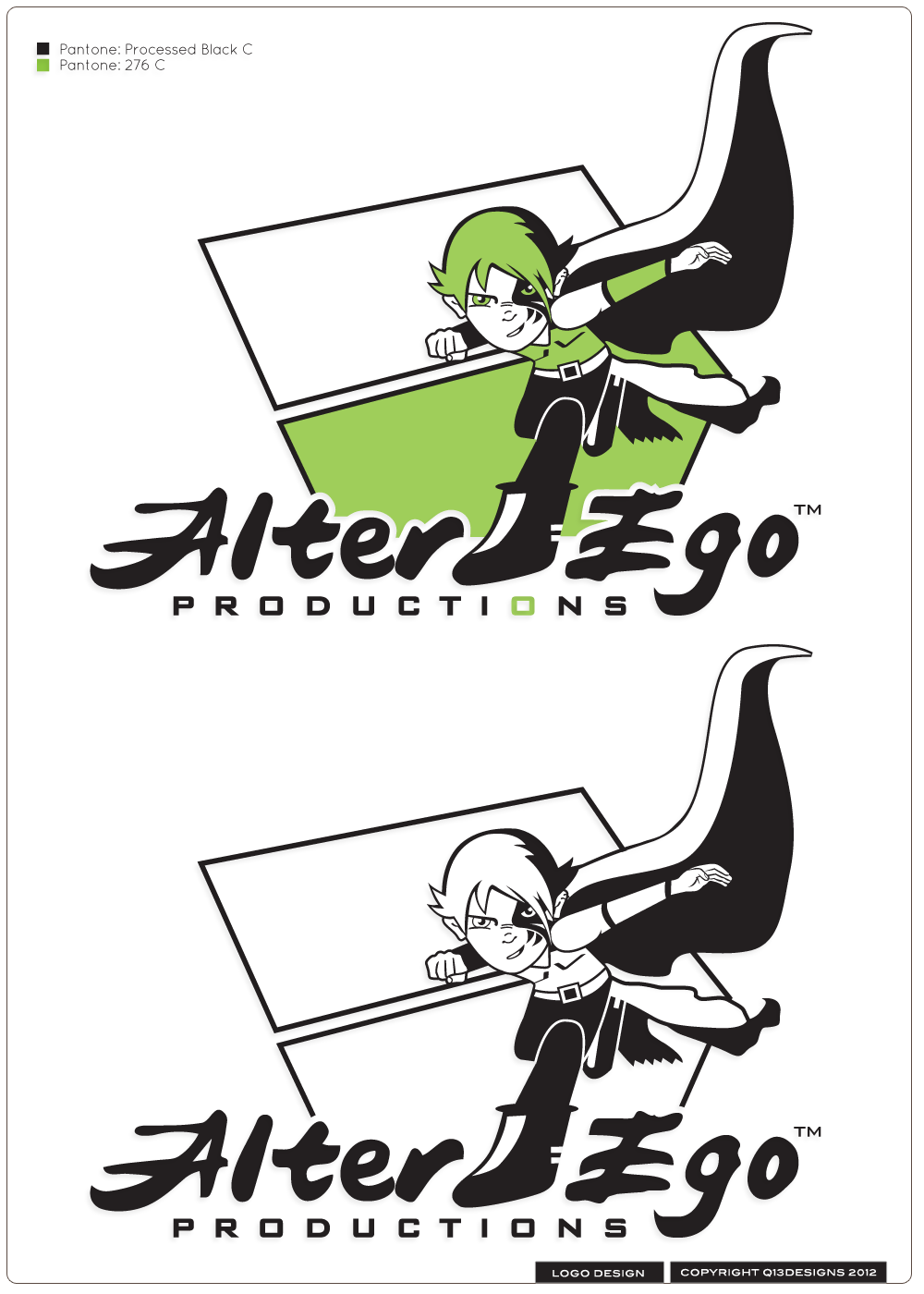 Logo Design by Suzie Q - Q13Designs.com for Alter Ego | Design #1043577