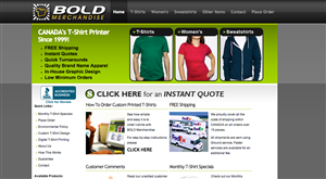 Logo Design by Spektron Designs for Bold Merchandise Inc. | Design: #3822541