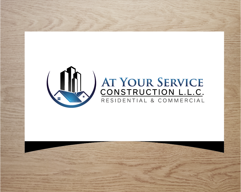 Logo Design by zengen for At Your Service Construction LLC | Design: #3832702