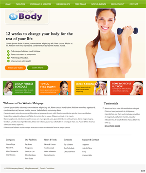 Web Design by pb for this project | Design: #1012297