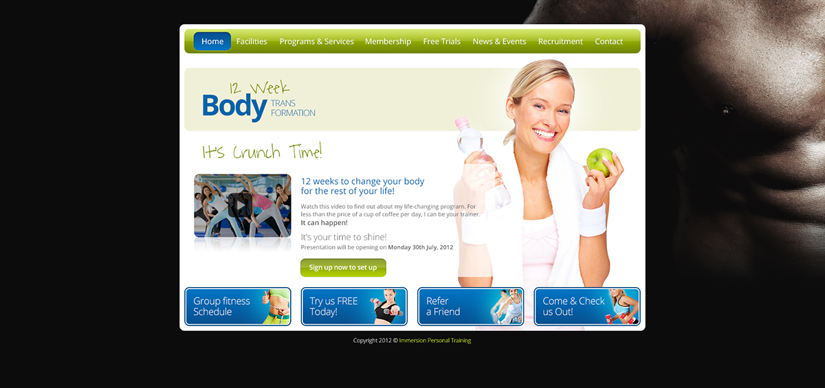 Web Design par Fuxxo Works pour ce projet | Design #1010892