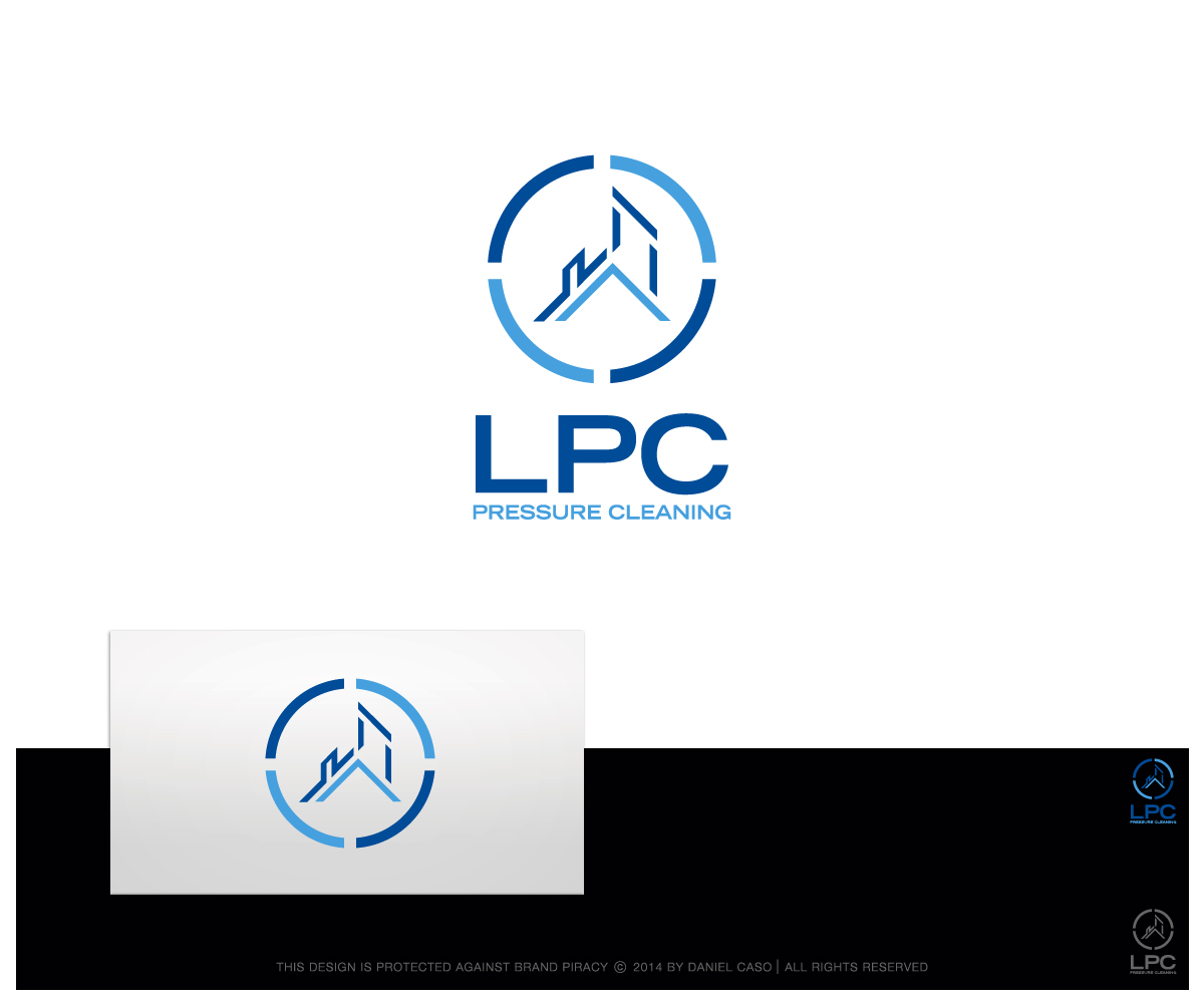 Logo Design by Daniel Caso Design for LPC Pressure Cleaning | Design #3789765