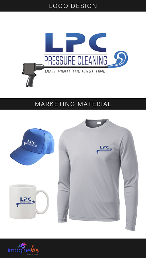 Diseño de Logo por ImagineKoi para LPC Pressure Cleaning | Diseño #3827373