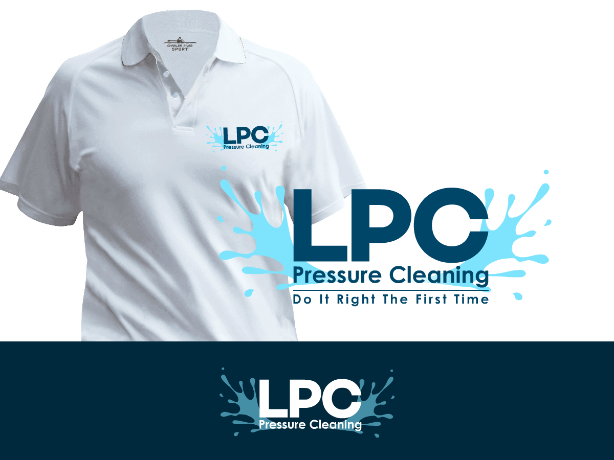 Logo Design by REDcrackers.com for LPC Pressure Cleaning | Design #3802511