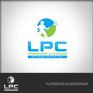 Diseño de Logo por mvillamin para LPC Pressure Cleaning | Diseño #3804376
