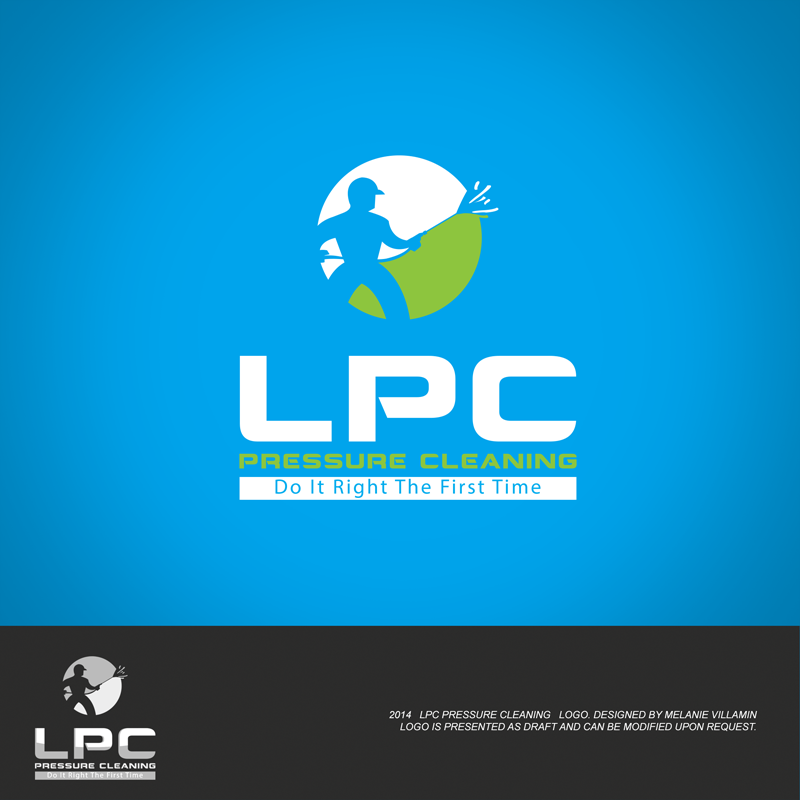 Logo Design by mvillamin for LPC Pressure Cleaning | Design #3804379