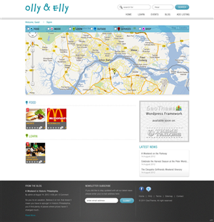 Wordpress Design by pb for Spoon Creative Pte Ltd | Design: #1006166