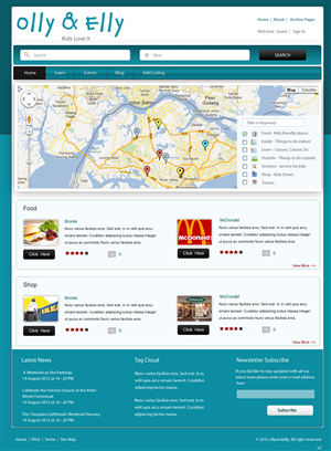 Wordpress Design by pb for Spoon Creative Pte Ltd | Design: #1012309