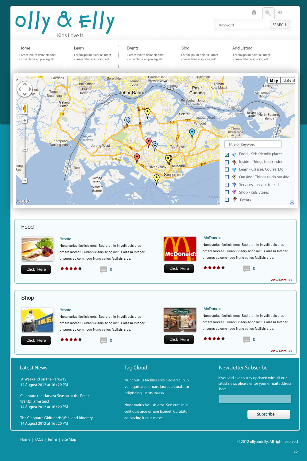 Design Wordpress par pb pour Spoon Creative Pte Ltd | Design #1017860