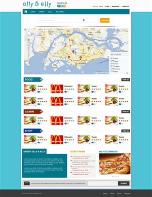 Wordpress Design by stn50431 for Spoon Creative Pte Ltd | Design #1012942