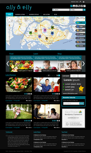 Wordpress Design by Creative Usha for Spoon Creative Pte Ltd | Design: #1036875