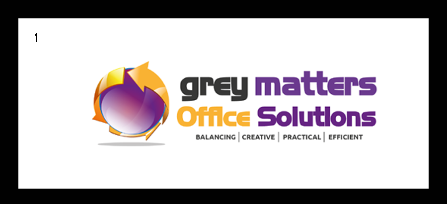 Logo Design by designking for GreyMatters Office Solutions | Design #3797116
