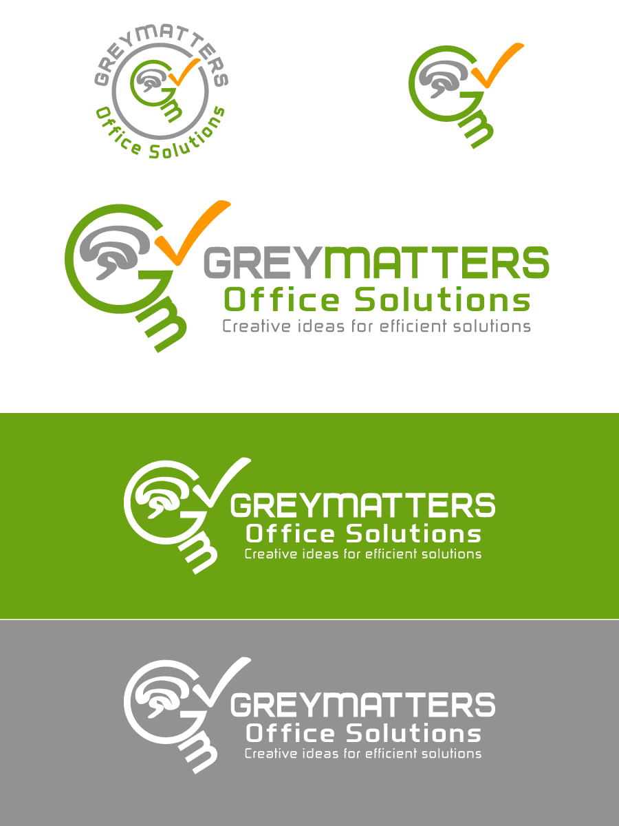 Logo Design by briliana for GreyMatters Office Solutions | Design #3860498