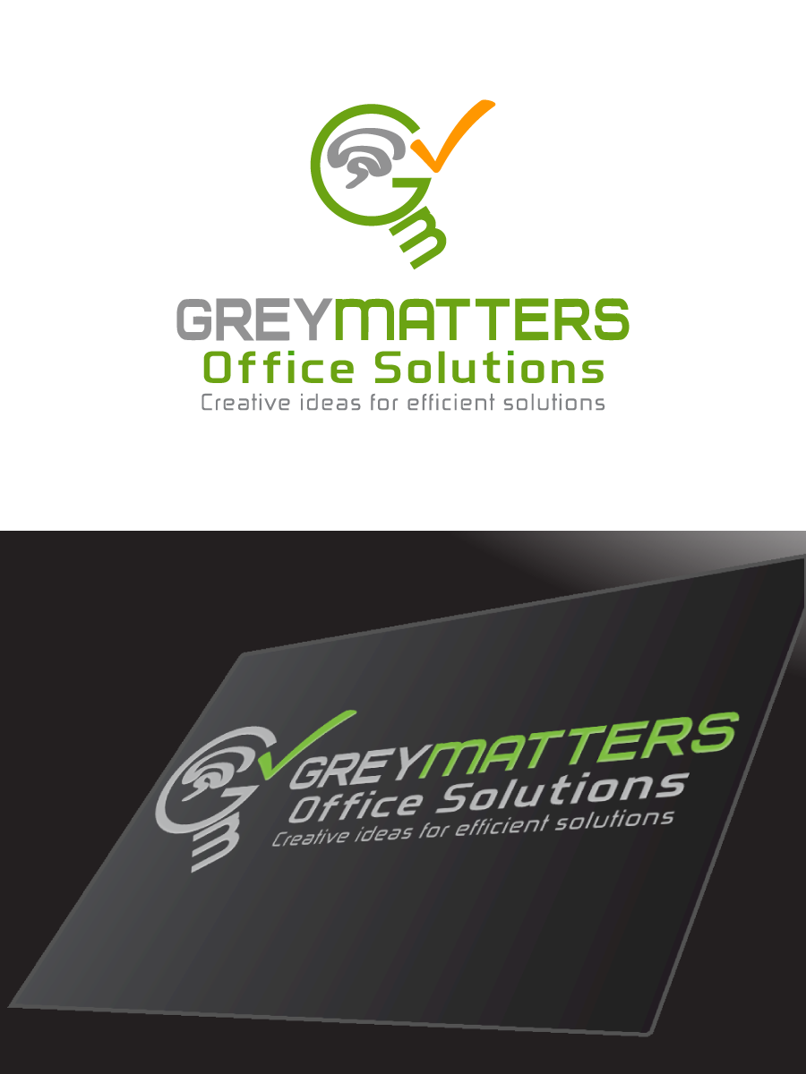 Logo Design by briliana for GreyMatters Office Solutions | Design #3860503
