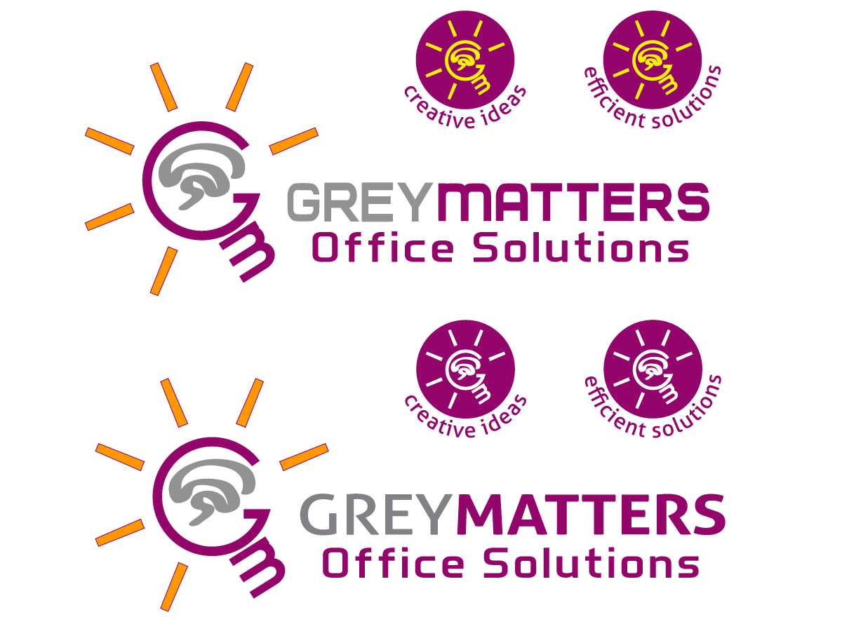 Design de Logo par briliana pour GreyMatters Office Solutions | Design #3886096