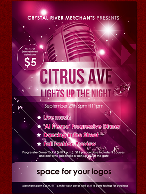 CITRUS AVE LIGHTS UP THE NIGHT