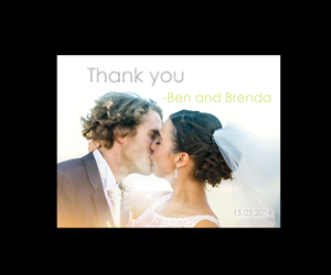 Wedding Thank You post card | Postcard Design by Satyajit Sil Creations