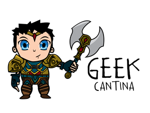 Logo Design by Kris Karlson Design for Geek Cantina | Design: #121985