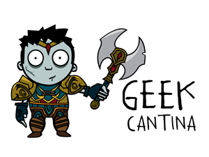 Logo Design by Kris Karlson Design for Geek Cantina | Design #122314