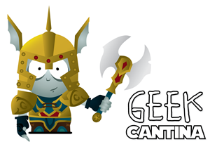 Logo Design by Kris Karlson Design for Geek Cantina | Design: #122457