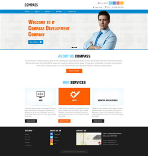 Web Design by AVROM for Compass | Design: #3818355