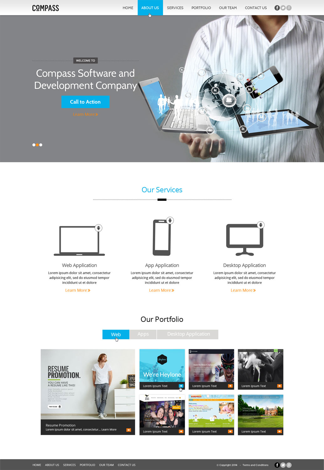 Web-Design von AVROM für Compass | Design #3855029