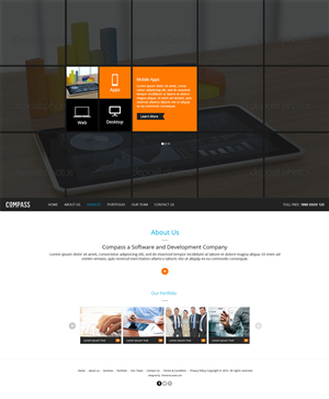 Web Design by AVROM for Compass | Design: #3860702