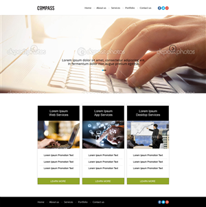 Web Design by AVROM for Compass | Design: #3866806
